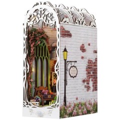 Book Nook - Kit DIY a construire Maquette 3D Serre Livre - Maison Cosy