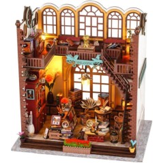 Book Nook - Kit DIY a construire Maquette 3D Serre Livre - Bibliothequ