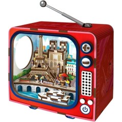 Book Nook - Kit DIY a construire Maquette 3D Serre Livre - TV Paris -