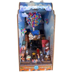 Book Nook - Kit DIY a construire Maquette 3D Serre Livre - Maison vola