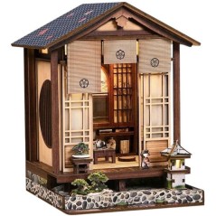 Book Nook - Kit DIY a construire Maquette 3D Serre Livre - Zen house N