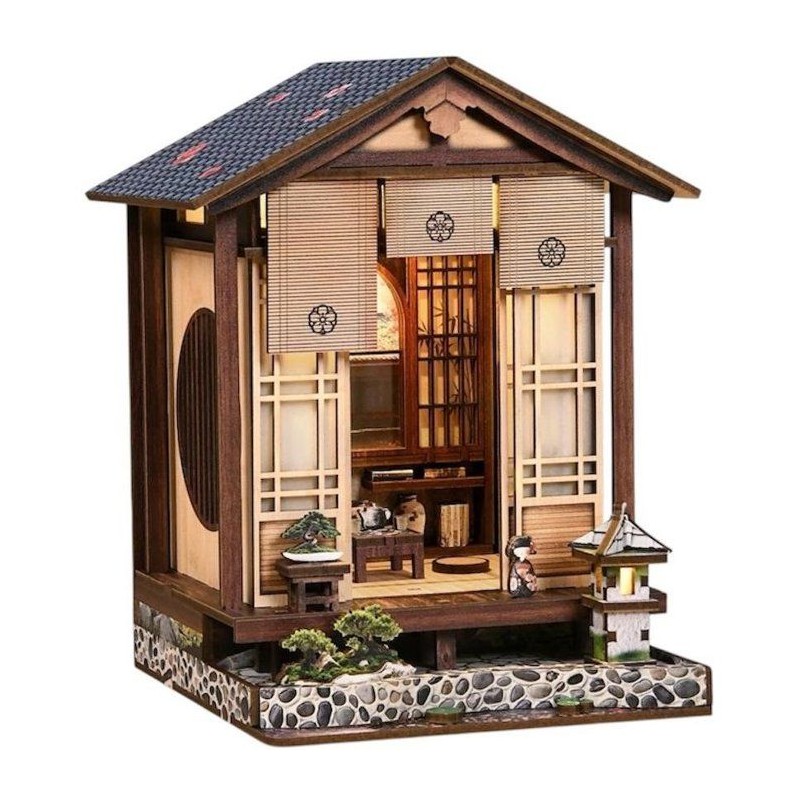 Book Nook - Kit DIY a construire Maquette 3D Serre Livre - Zen house N