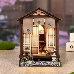 Book Nook - Kit DIY a construire Maquette 3D Serre Livre - Zen house N