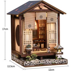 Book Nook - Kit DIY a construire Maquette 3D Serre Livre - Zen house N
