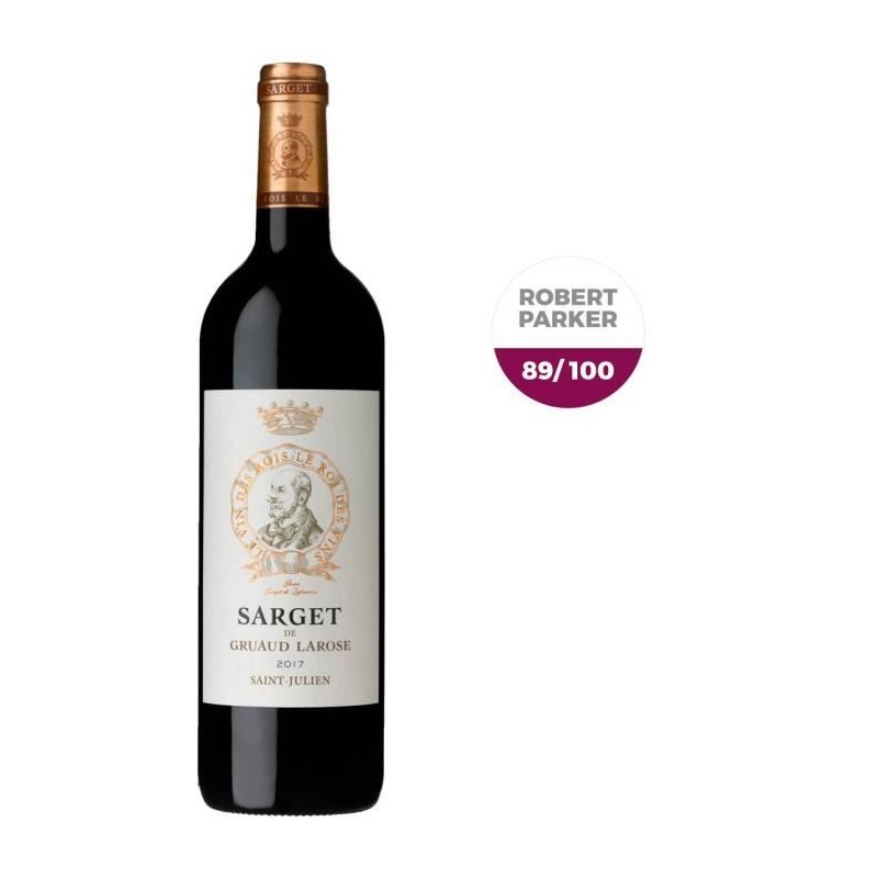Sarget de Gruaud Larose 2017 Saint-Julien - Vin rouge de Bordeaux