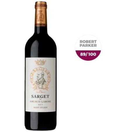 Sarget de Gruaud Larose 2017 Saint-Julien - Vin rouge de Bordeaux
