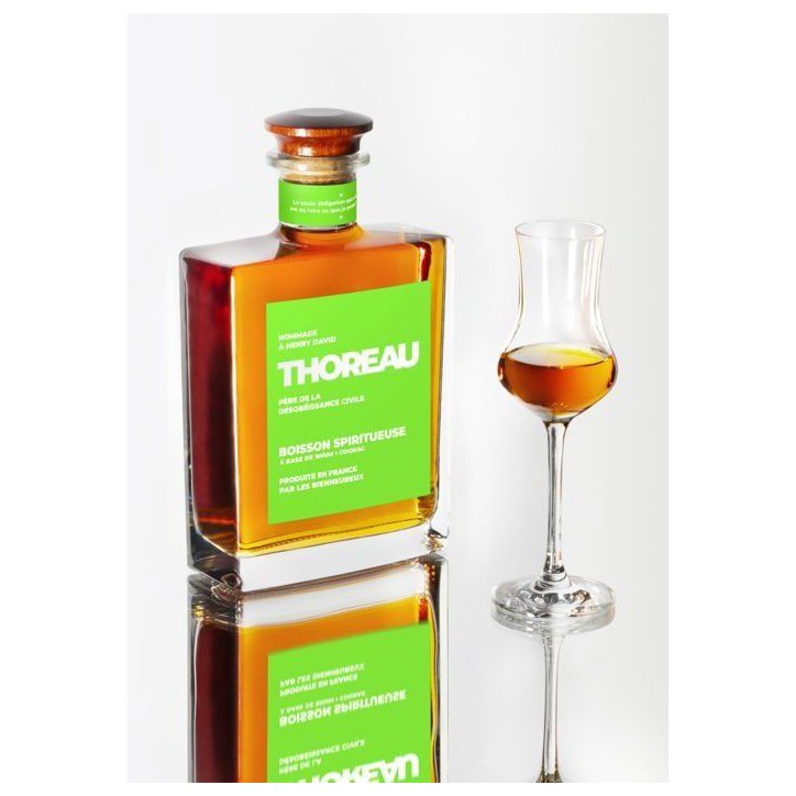 THOREAU - Boisson spiritueuse a base de rhum et de cognac - Origine : France - 40 % alcool - bouteille 70 cl THOREAU - Boisson spiritueuse a base de rhum et de cognac - Origine : France - 40 % alcool - bouteille 70 cl