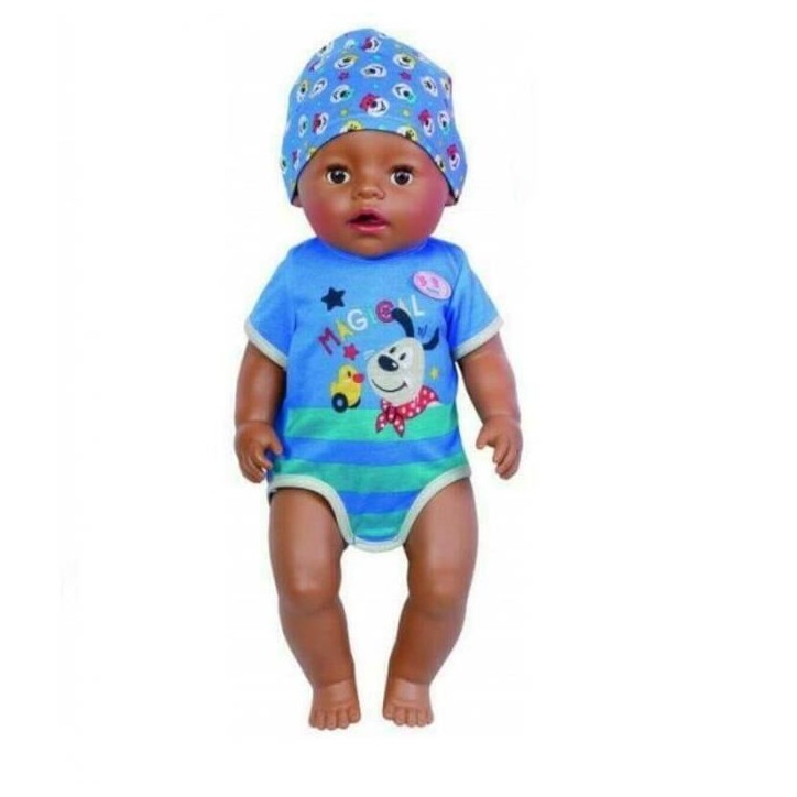 Poupée Garçon - Babyborn - Magic - 43 cm - Yeux mobiles - Pleure de vraies larmes Poupée Garçon - Babyborn - Magic - 43 cm - Yeux mobiles - Pleure de vraies larmes