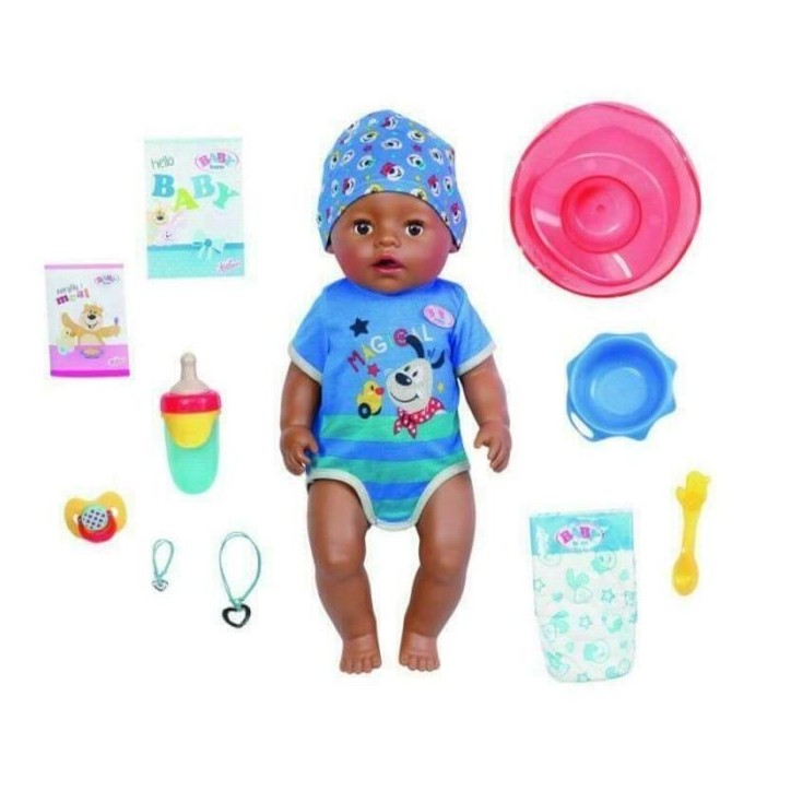 Poupée Garçon - Babyborn - Magic - 43 cm - Yeux mobiles - Pleure de vraies larmes Poupée Garçon - Babyborn - Magic - 43 cm - Yeux mobiles - Pleure de vraies larmes