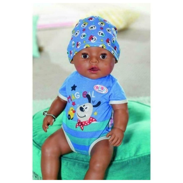 Poupée Garçon - Babyborn - Magic - 43 cm - Yeux mobiles - Pleure de vraies larmes Poupée Garçon - Babyborn - Magic - 43 cm - Yeux mobiles - Pleure de vraies larmes
