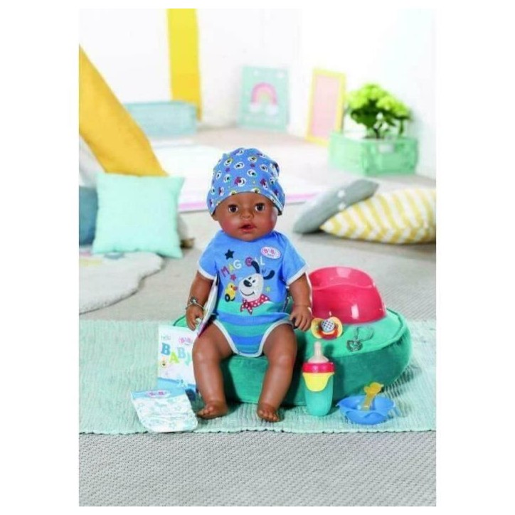 Poupée Garçon - Babyborn - Magic - 43 cm - Yeux mobiles - Pleure de vraies larmes Poupée Garçon - Babyborn - Magic - 43 cm - Yeux mobiles - Pleure de vraies larmes