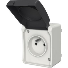 Prise double étanche - Aquatop - Ref. 9673 - IP54 - Pret a poser - Mo