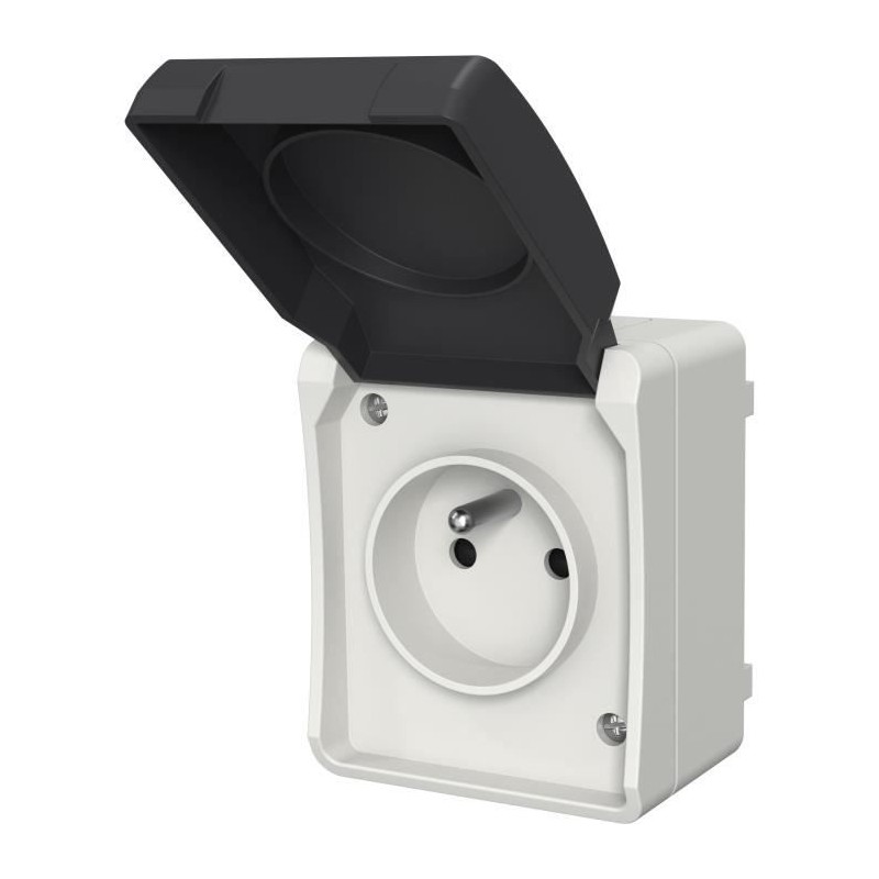 Prise double étanche - Aquatop - Ref. 9673 - IP54 - Pret a poser - Mo