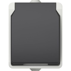 Prise double étanche - Aquatop - Ref. 9673 - IP54 - Pret a poser - Monophasé