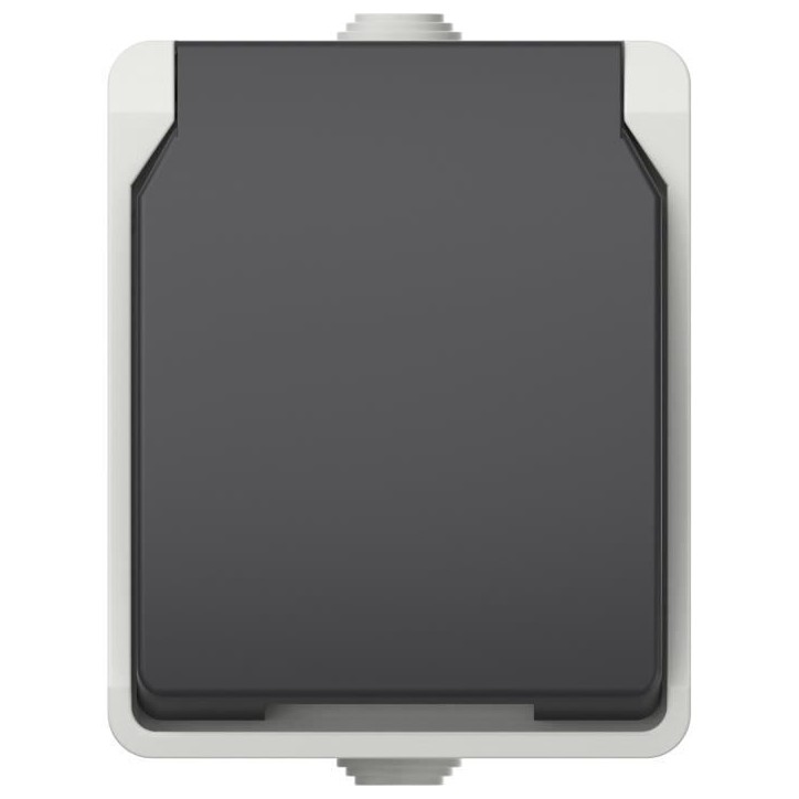 Prise double étanche - Aquatop - Ref. 9673 - IP54 - Pret a poser - Monophasé Prise double étanche - Aquatop - Ref. 9673 - IP54 - Pret a poser - Monophasé
