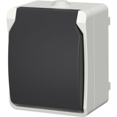 Prise double étanche - Aquatop - Ref. 9673 - IP54 - Pret a poser - Mo