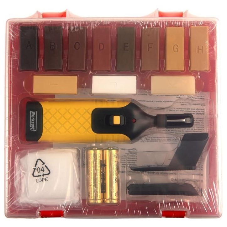 Kit de réparation pour sols stratifiés - WERKZEYT - 3389520 - Marron Kit de réparation pour sols stratifiés - WERKZEYT - 3389520 - Marron