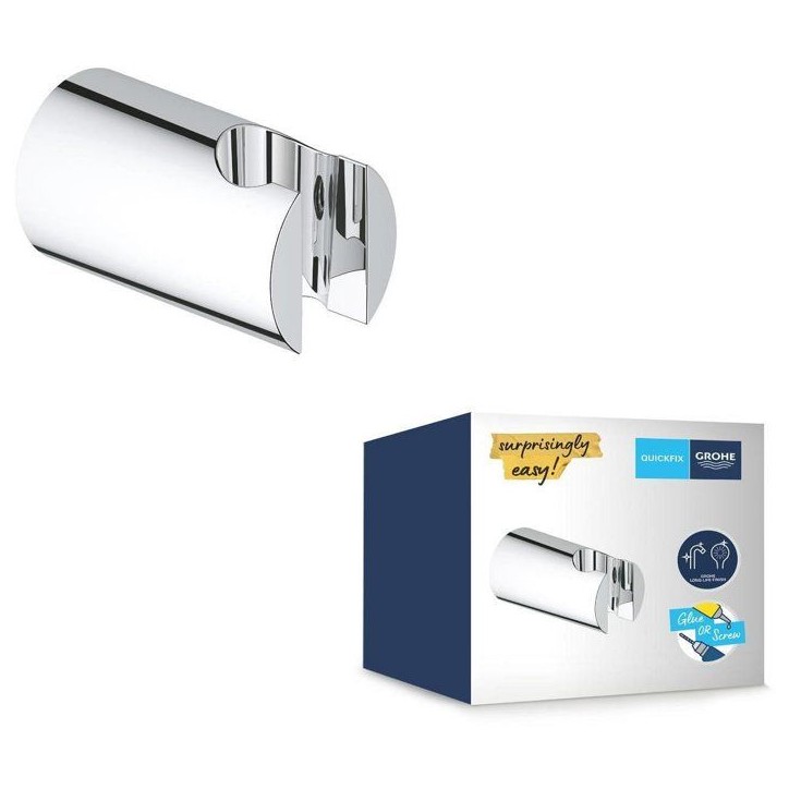 Support de douche mural - GROHE - Vitalio Universal - Non ajustable - Métal Support de douche mural - GROHE - Vitalio Universal - Non ajustable - Métal