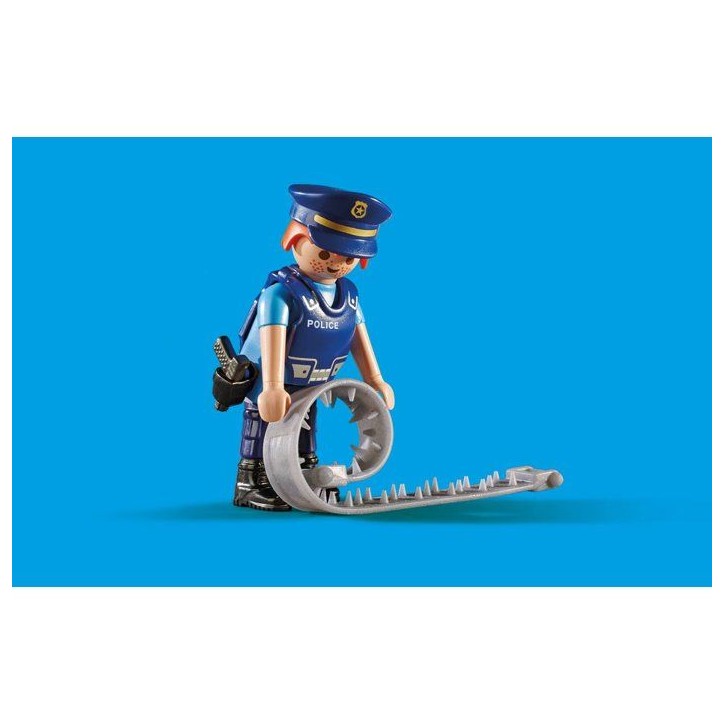 PLAYMOBIL 6878 Barrage de police, City Action, Contient un barrage de police avec chien policier et de nombreux accessoires, des PLAYMOBIL 6878 Barrage de police, City Action, Contient un barrage de police avec chien policier et de nombreux accessoires, des