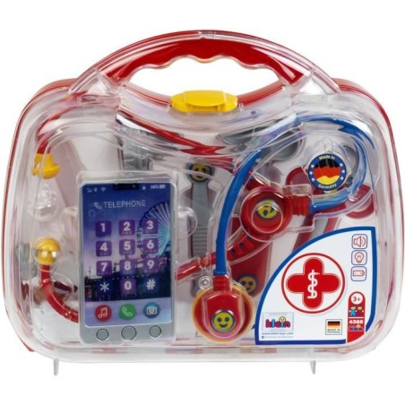 Mallette docteur avec smartphone et thermometre électroniques - KLEIN