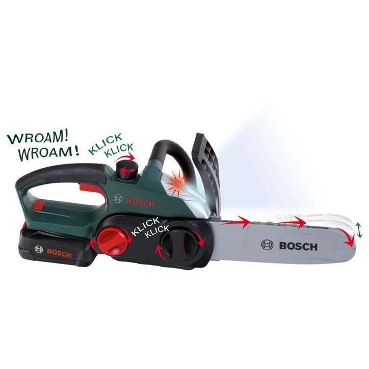 Tronçonneuse électronique Bosch - KLEIN - Jouet Pour Enfant - 8399 Tronçonneuse électronique Bosch - KLEIN - Jouet Pour Enfant - 8399