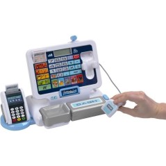 Jouet de caisse enregistreuse électronique avec tablette amovible - K