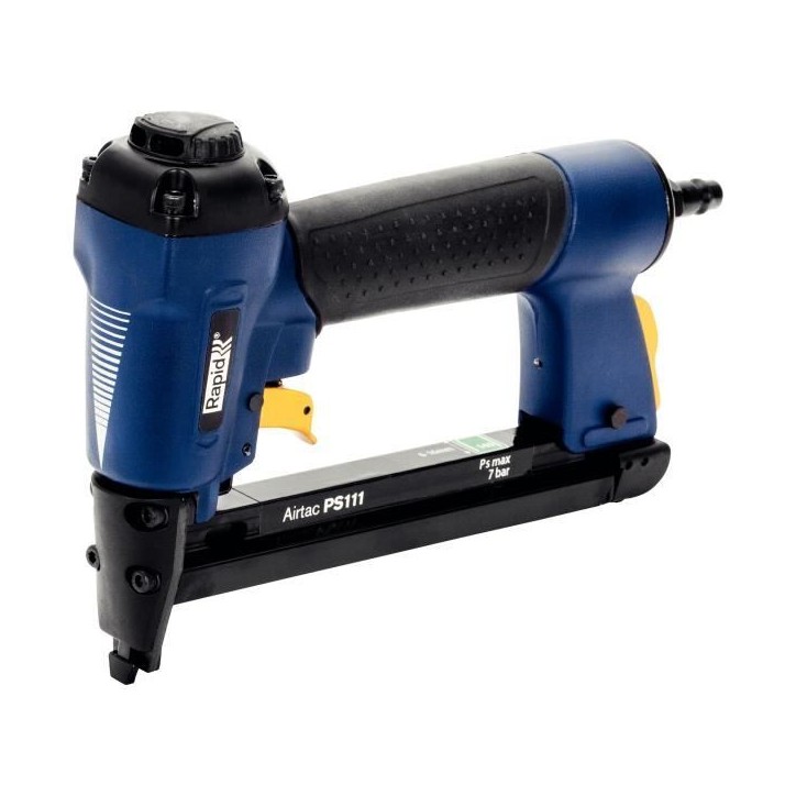 Agrafeuse Pneumatique - RAPID - PS111 - Corps en Magnésium - Compatible avec Agrafes N°140 Agrafeuse Pneumatique - RAPID - PS111 - Corps en Magnésium - Compatible avec Agrafes N°140