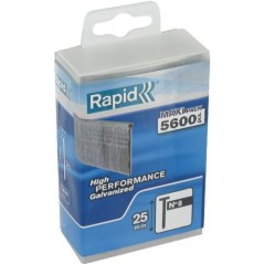 Pointe - Rapid Agraf - n°8 - 25 mm - 5600 pointes - Lot de 100