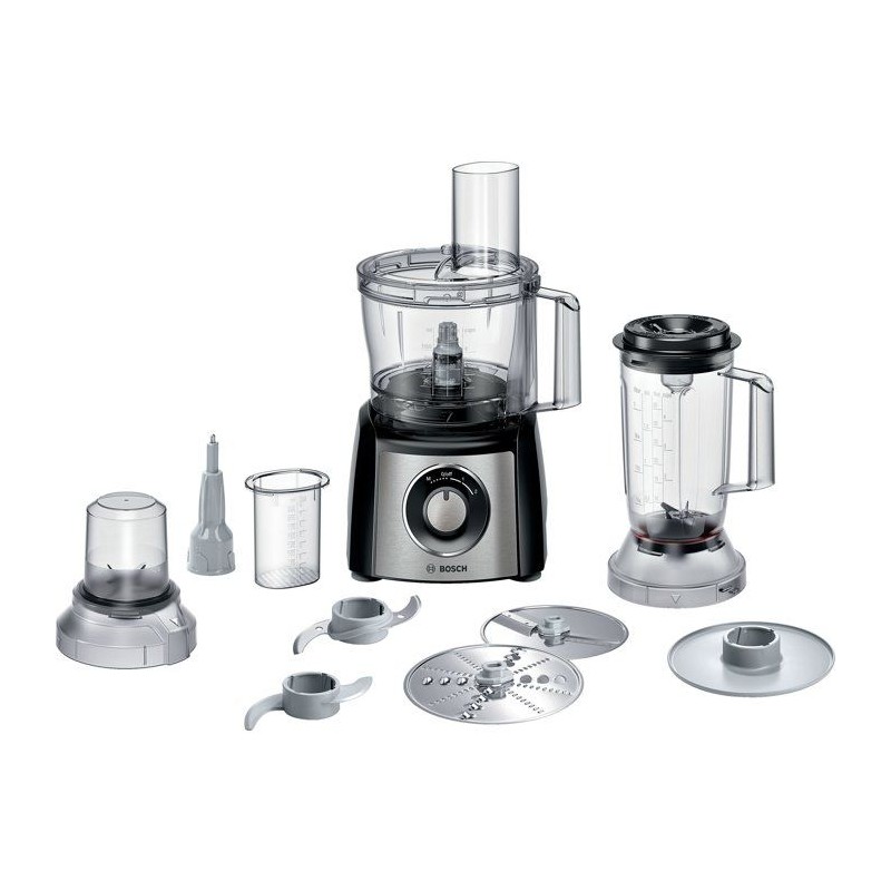 Robot multifonction - BOSCH - MultiTalent3 MCM3PM386 - Noir / Inox bro