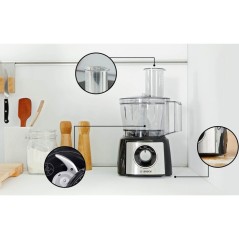 Robot multifonction - BOSCH - MultiTalent3 MCM3PM386 - Noir / Inox bro