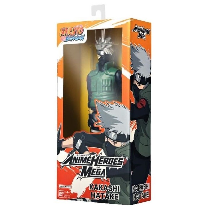 Figurine Anime Heroes articulée - BANDAI - Naruto Shippuden - Kakashi Hatake Mega - 30 cm Figurine Anime Heroes articulée - BANDAI - Naruto Shippuden - Kakashi Hatake Mega - 30 cm