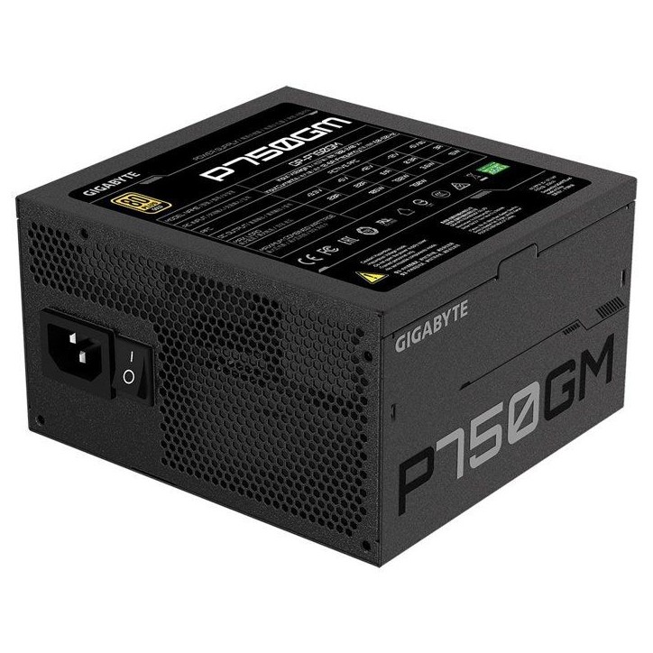 GIGABYTE - GP-P750GM 80+ Gold - Alimentation - 750 W GIGABYTE - GP-P750GM 80+ Gold - Alimentation - 750 W
