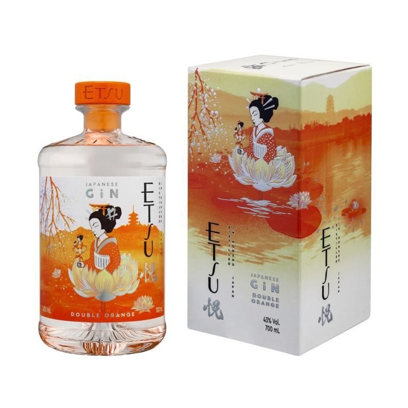 Etsu - Double Orange - Gin - Japon - 70cl - 43%