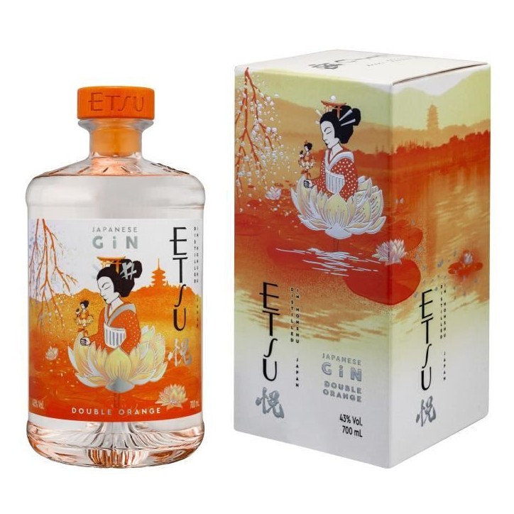 Etsu - Double Orange - Gin - Japon - 70cl - 43%