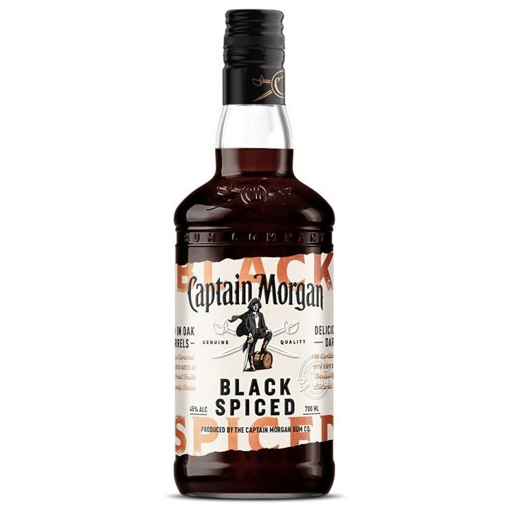 Captain Morgan - Black Spiced - Rhum - 40.0% Vol. - 70cl