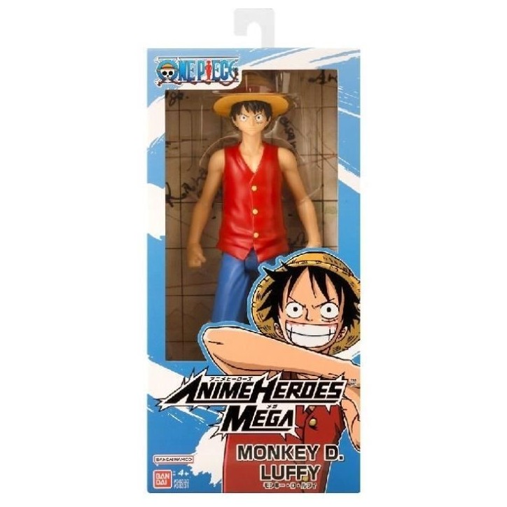 Figurine One Piece - BANDAI - Anime Heroes Mega - 38331 - Luffy - 30 cm Figurine One Piece - BANDAI - Anime Heroes Mega - 38331 - Luffy - 30 cm