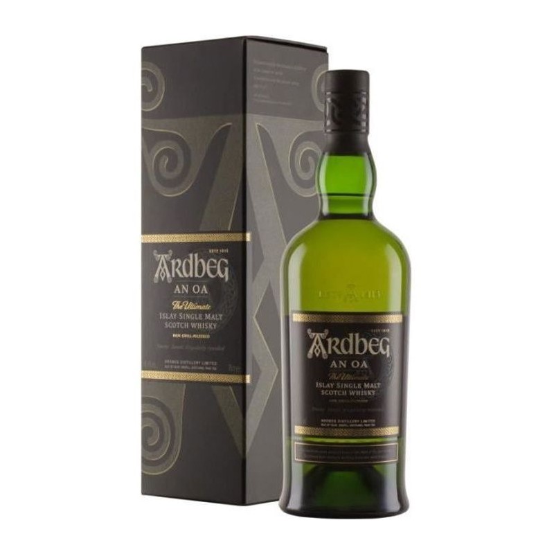 Ardbeg AN OA - Whisky - Islay Ecosse - 46% vol -70 cl avec étui