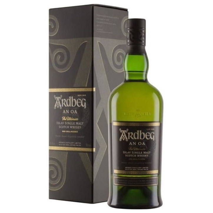 Ardbeg AN OA - Whisky - Islay Ecosse - 46% vol -70 cl avec étui