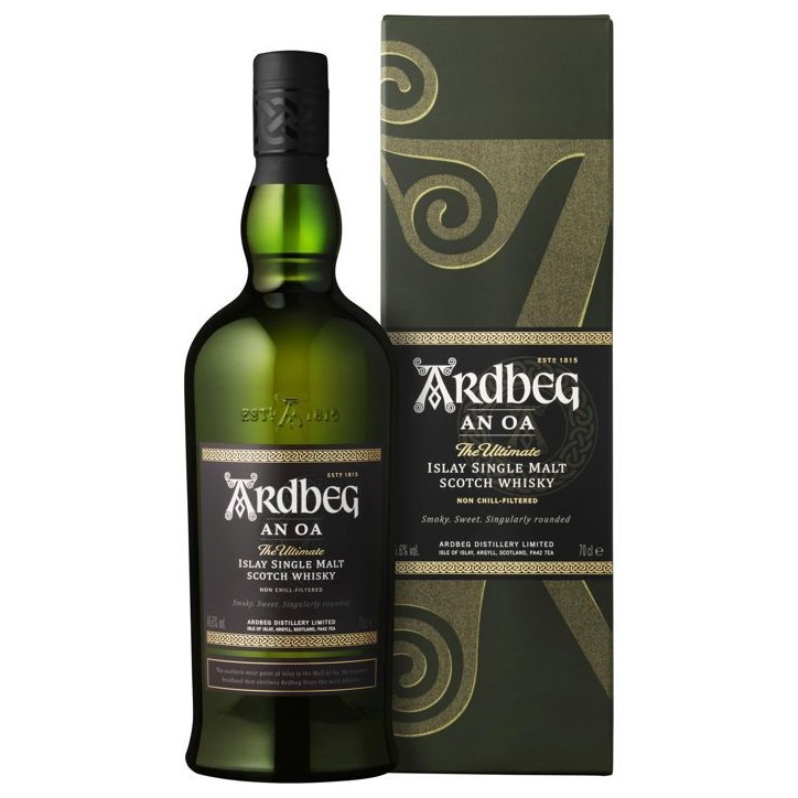 Ardbeg AN OA - Whisky - Islay Ecosse - 46% vol -70 cl avec étui