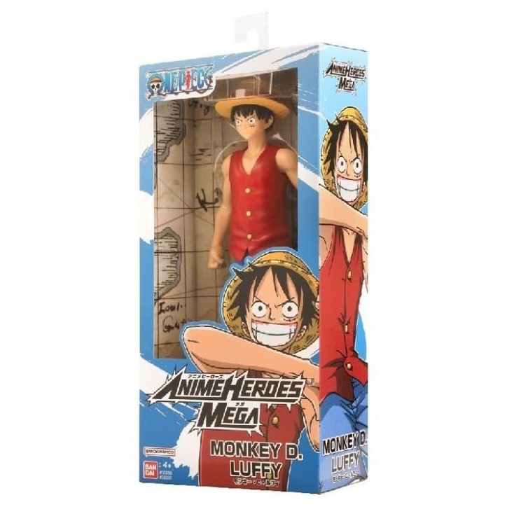 Figurine One Piece - BANDAI - Anime Heroes Mega - 38331 - Luffy - 30 cm Figurine One Piece - BANDAI - Anime Heroes Mega - 38331 - Luffy - 30 cm