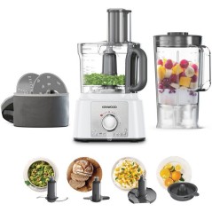 Robot multifonction - KENWOOD - MultiPro Express FDP65.450WH - 1000 W