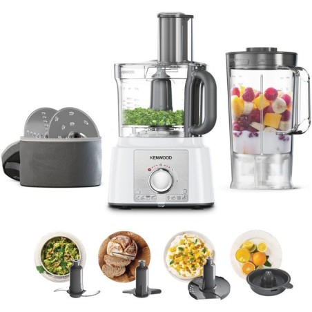 Robot multifonction - KENWOOD - MultiPro Express FDP65.450WH - 1000 W