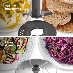Robot multifonction - KENWOOD - MultiPro Express FDP65.450WH - 1000 W