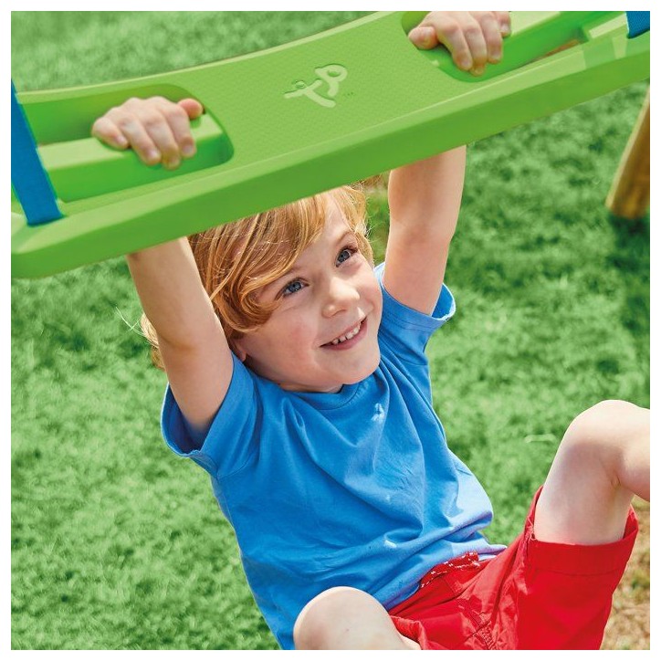 Balançoire 3-en-1 - TP TOYS - 3 agres - Vert Balançoire 3-en-1 - TP TOYS - 3 agres - Vert