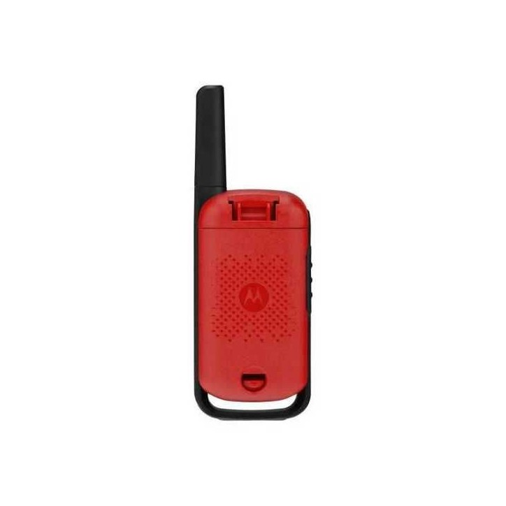 Talkies Walkies Motorola Rouge T42 - Portée 4 km - 16 canaux - Affichage LCD Talkies Walkies Motorola Rouge T42 - Portée 4 km - 16 canaux - Affichage LCD