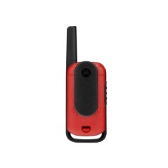 Talkies Walkies Motorola Rouge T42 - Portée 4 km - 16 canaux - Affich