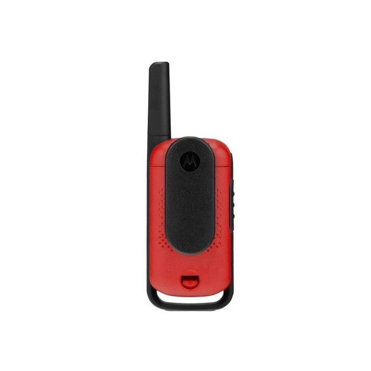 Talkies Walkies Motorola Rouge T42 - Portée 4 km - 16 canaux - Affichage LCD Talkies Walkies Motorola Rouge T42 - Portée 4 km - 16 canaux - Affichage LCD