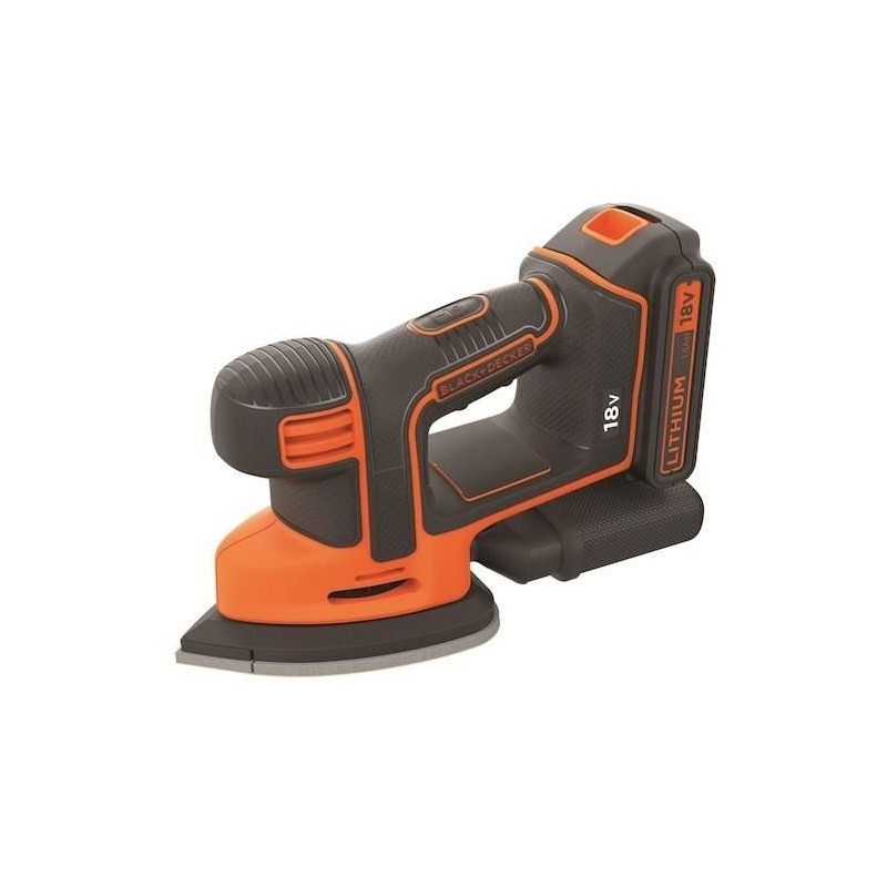 Ponceuse de détail sans fil - BLACK & DECKER - BDCDS18 18V - Design M