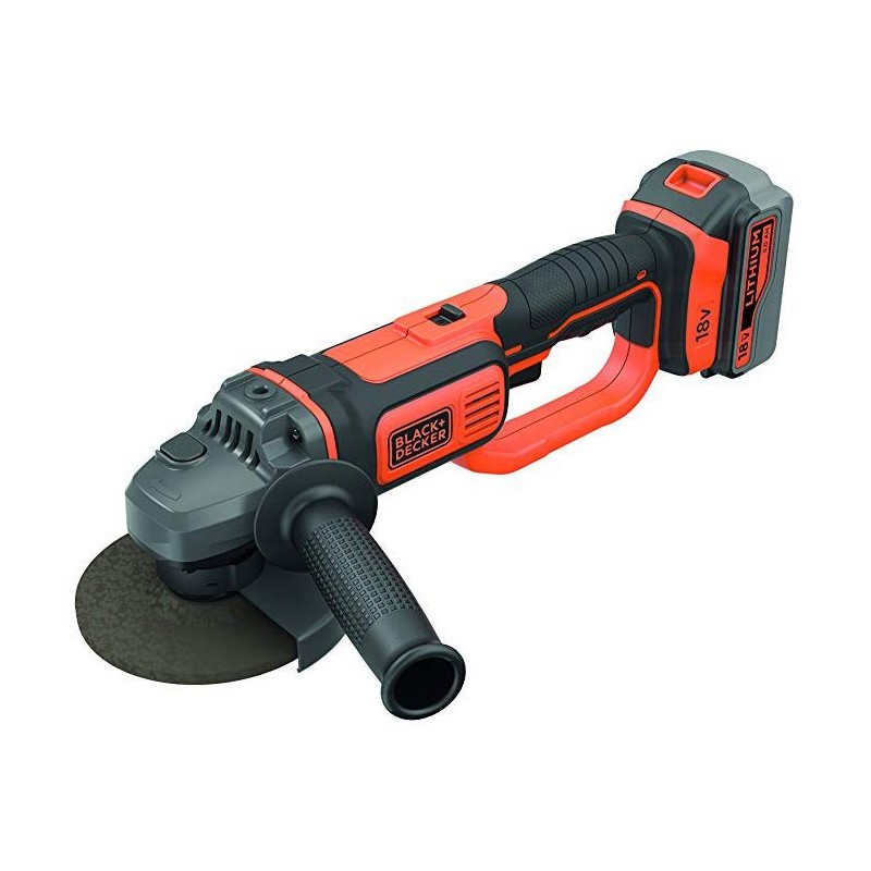 Meuleuse angulaire BLACK+DECKER - BCG720M1-QW 0717691 - Batterie Li-io
