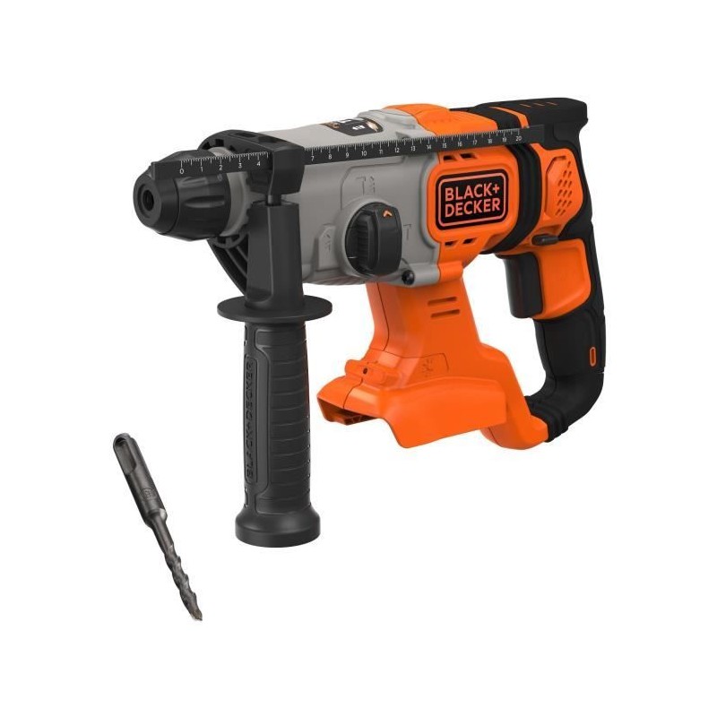 Perceuse a percussion SDS - Black and Decker - BCD900B - 18 V - 1,2 J
